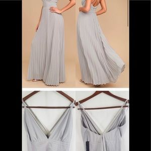 NWT Lulus Depths of My Love Maxi dress